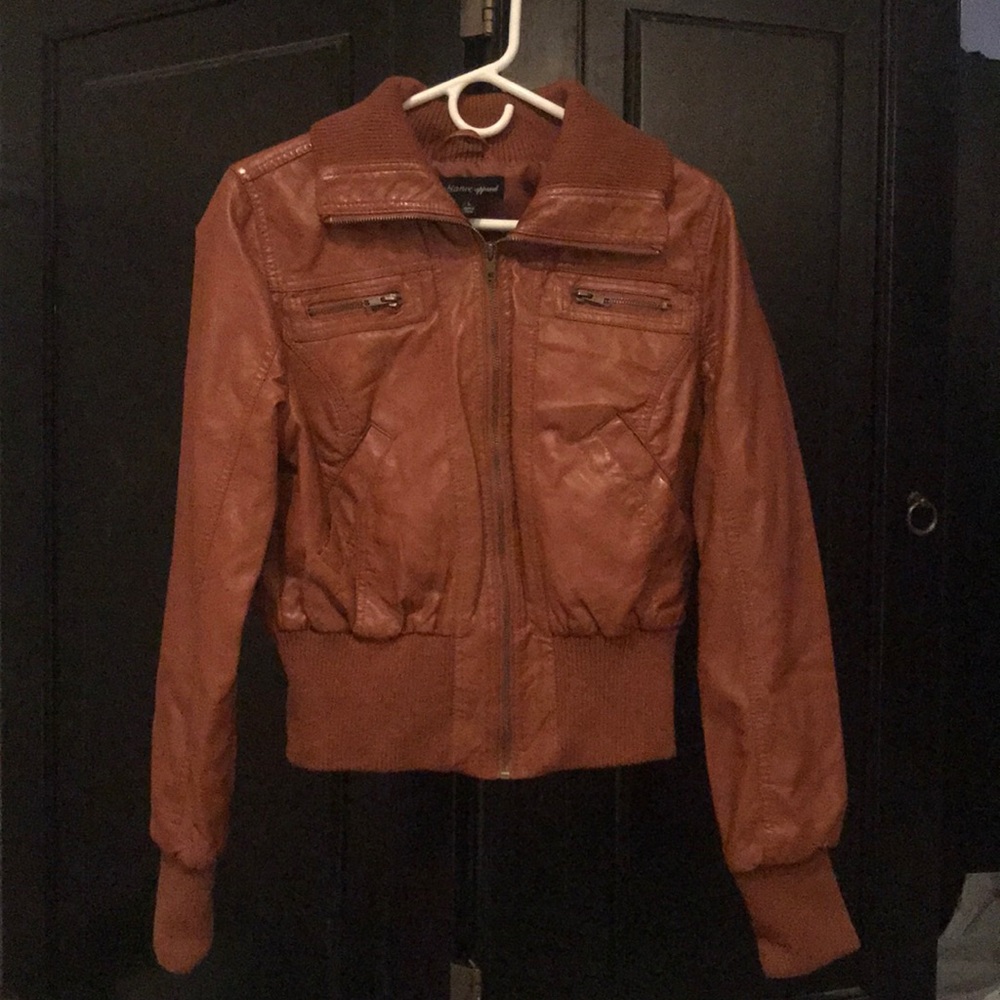 Leather jacket